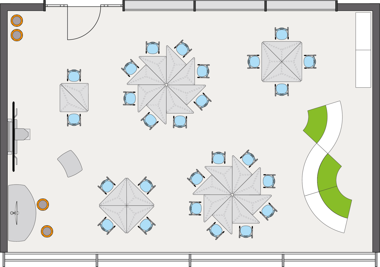 Shift furniture lay out example 15