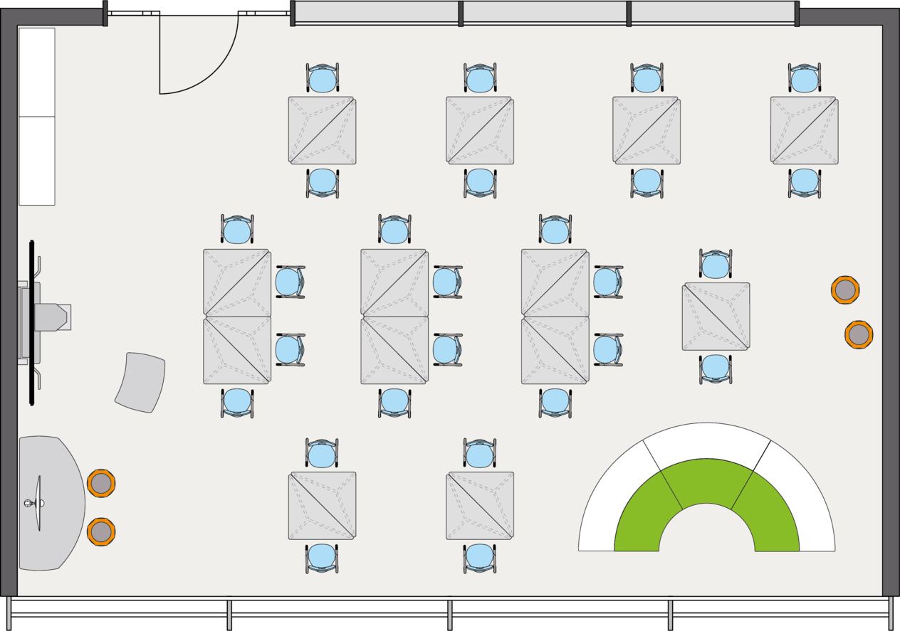 Shift furniture lay out example 14