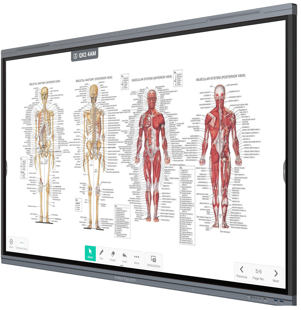 tutortouch interactive Panel with Bytello OS