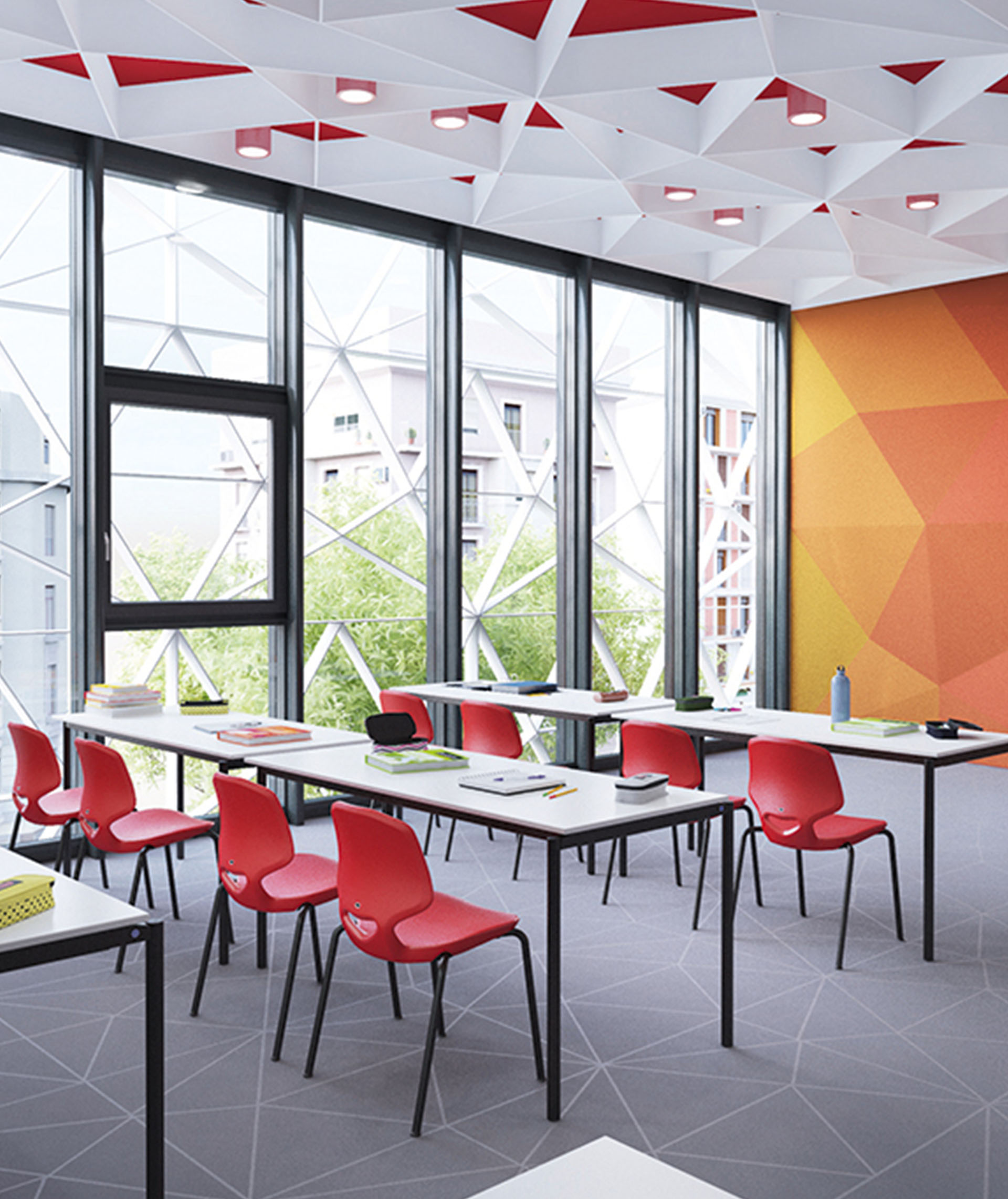 Jumper Air Four chairs red