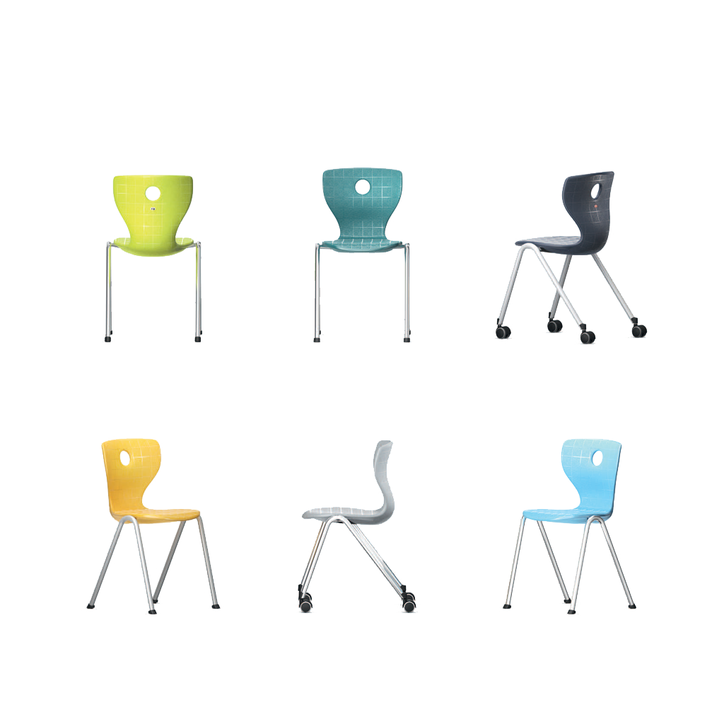 Compass LuPo four legged chair