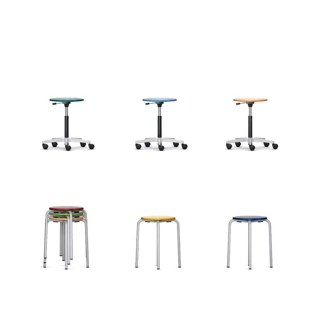 Rondo Fix and Rondo Lift Stool
