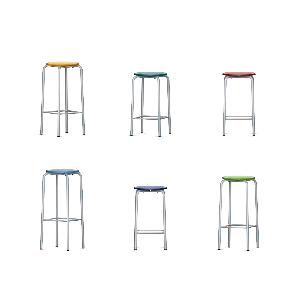 Rondo Plus high stool
