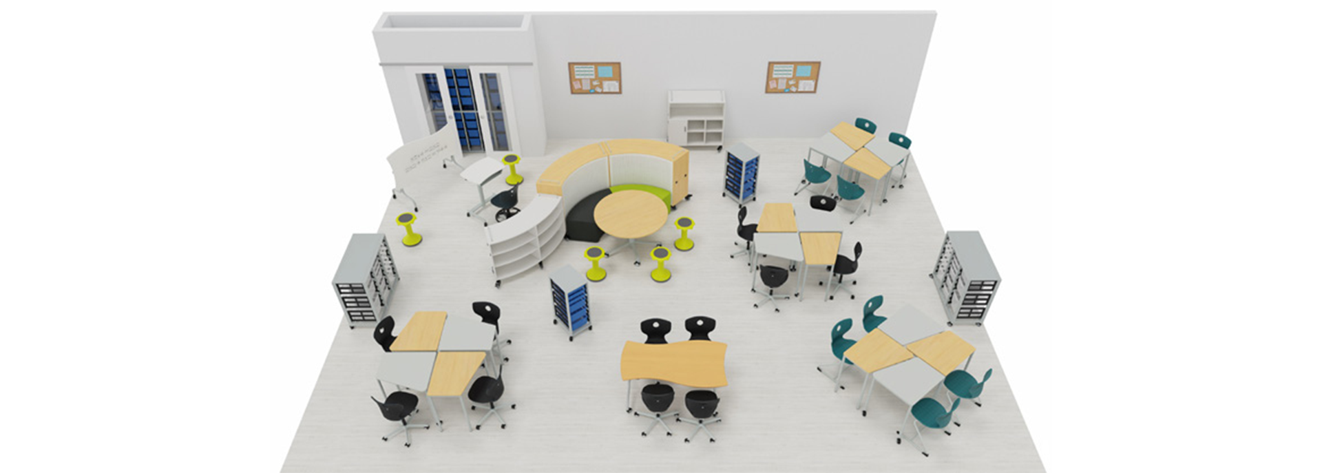 Classroom Furniture set up example