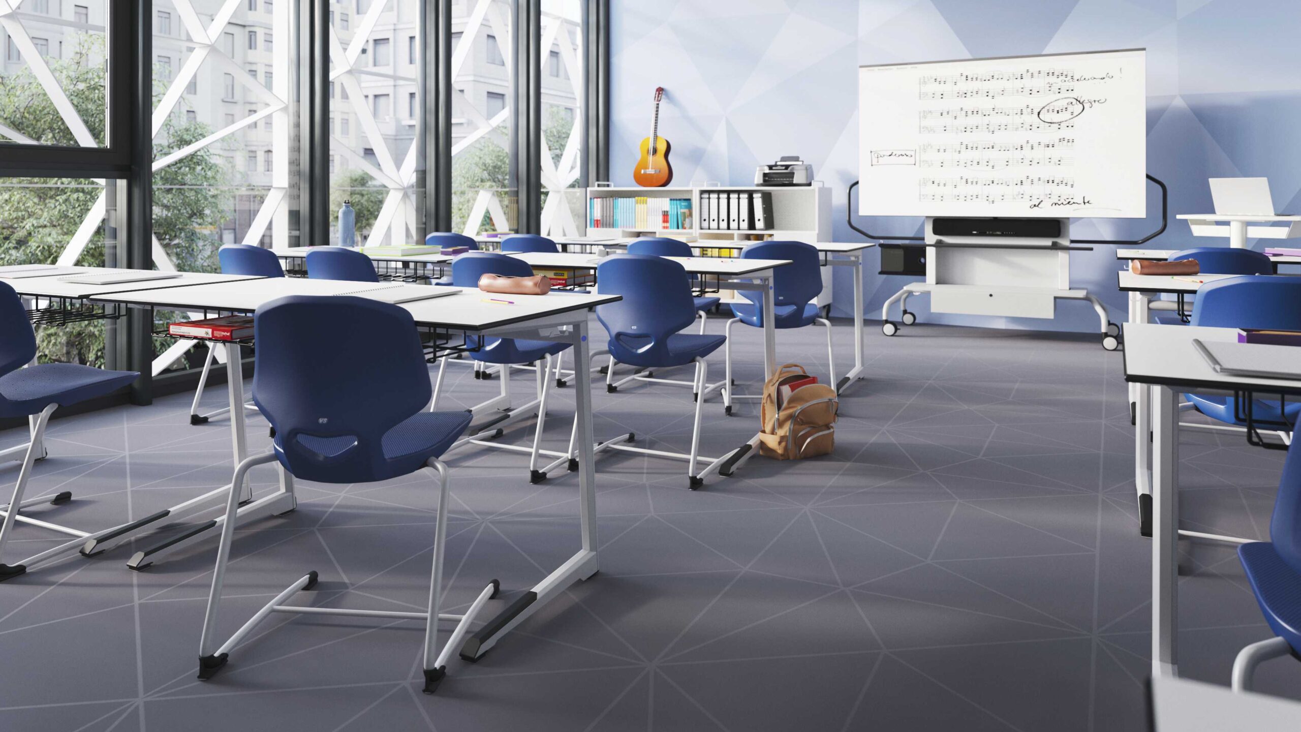 Higher Education setting with VS Classroom Furniture