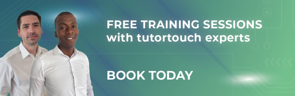Free training session for tutortouch panel