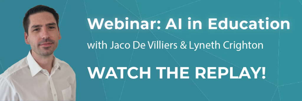 AI in Education webinar
