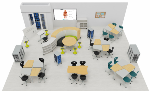 Example classroom layout