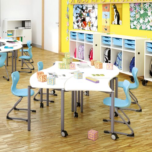 Shift + base concave convex tables